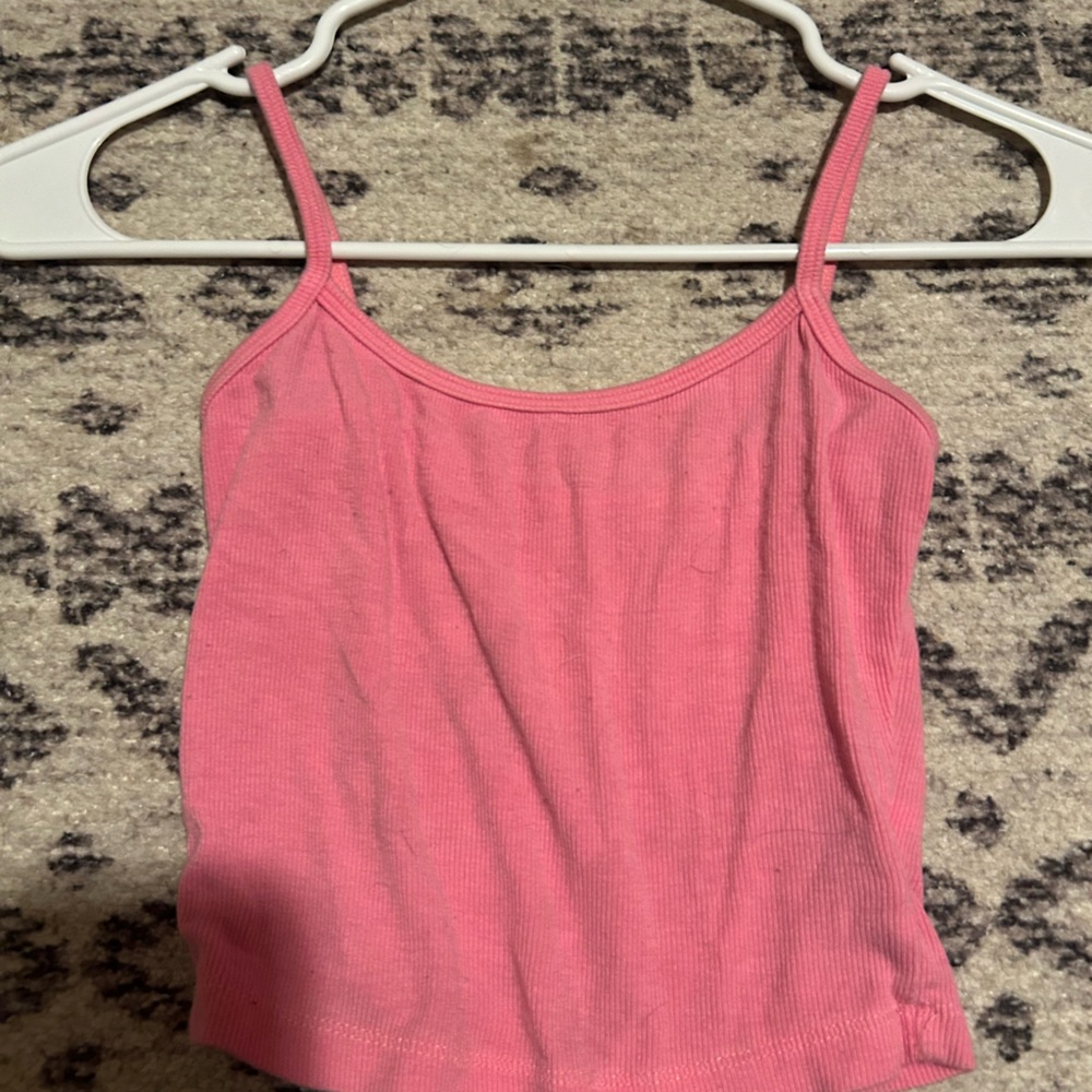 SHEIN hot pink tank